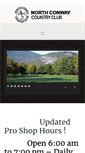 Mobile Screenshot of northconwaycountryclub.com